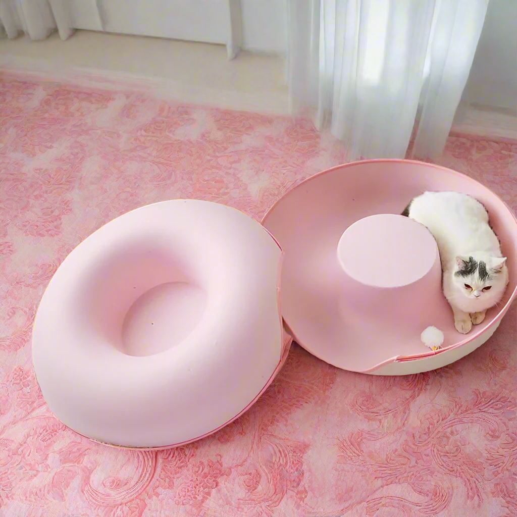 Lit pour Chat - ChatCondo™ - Rose - Empire Du Chat