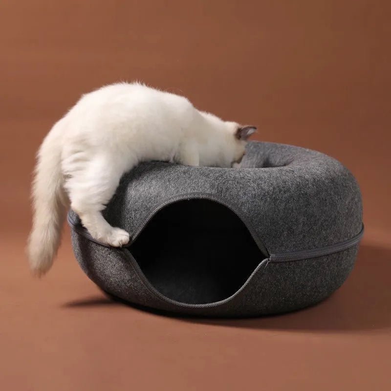Lit pour Chat - ChatCondo™ - Gris Foncé - Empire Du Chat