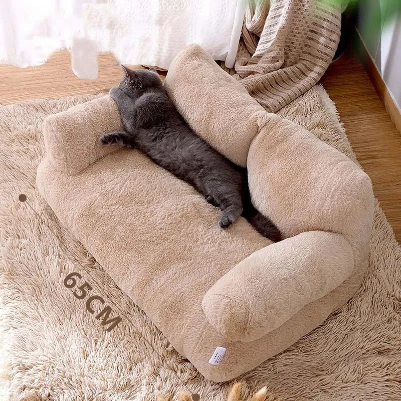 Canapé pour Chat - CatCanapéLit™ - Kaki - Empire Du Chat