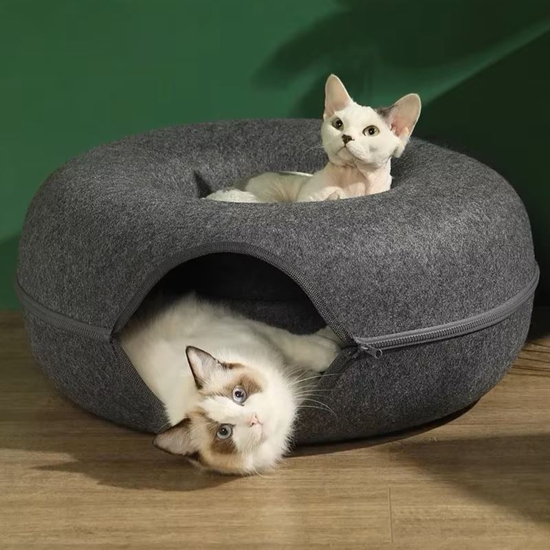 Lit pour Chat - ChatCondo™ - Gris Foncé - Empire Du Chat