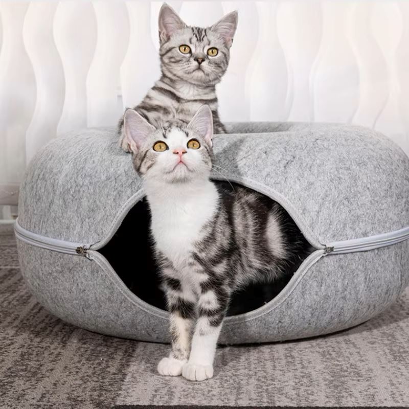 Lit pour Chat - ChatCondo™ - Gris Clair - Empire Du Chat