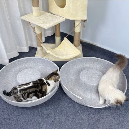 Lit pour Chat - ChatCondo™ - Gris Clair - Empire Du Chat