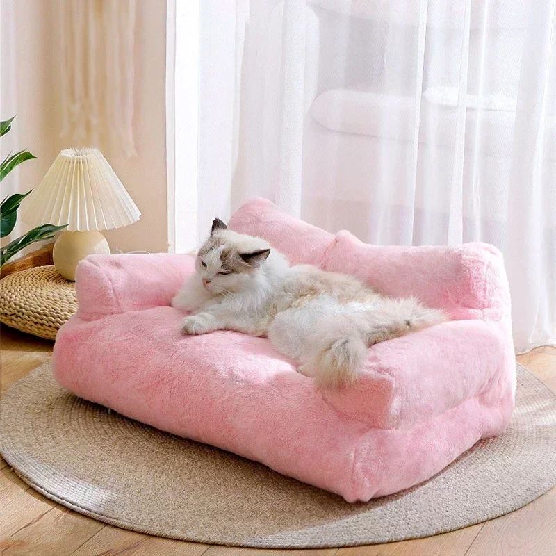 Canapé pour Chat - CatCanapéLit™ - Rose - Empire Du Chat
