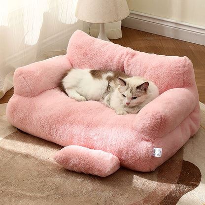 Canapé pour Chat - CatCanapéLit™ - Rose - Empire Du Chat